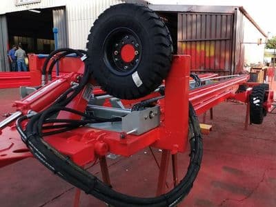 Red Ant Bin on the Ground trailer